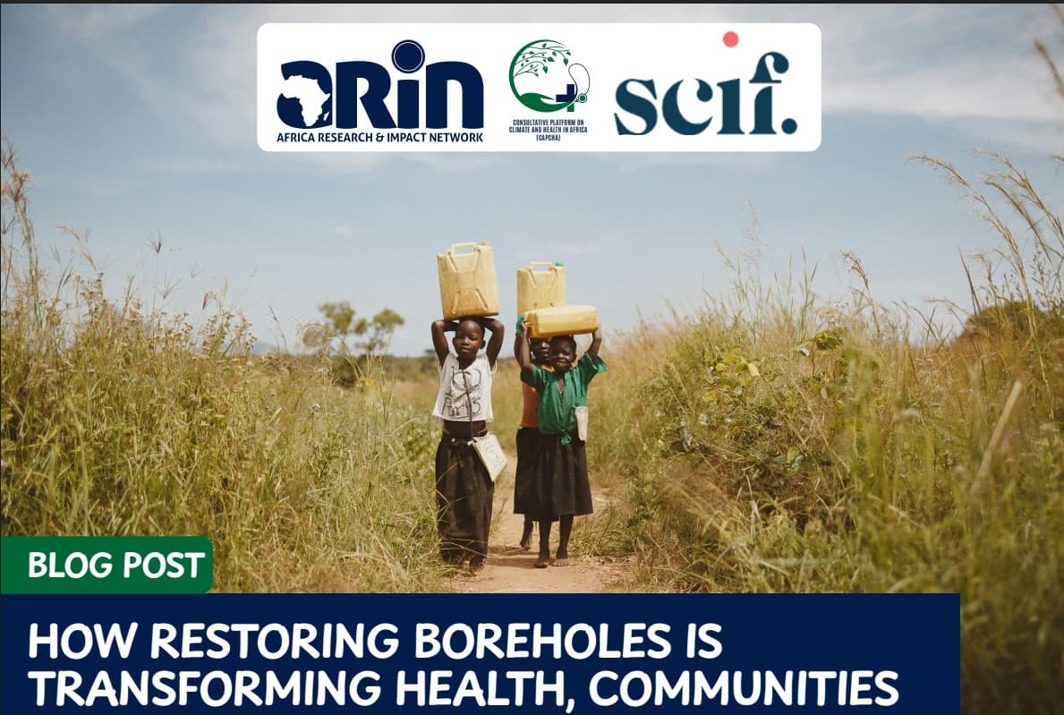 How Restoring Boreholes is Transforming Health, Communities and Climate Resilience in Uganda